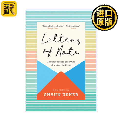 Letters of Note 英文原版文集书籍