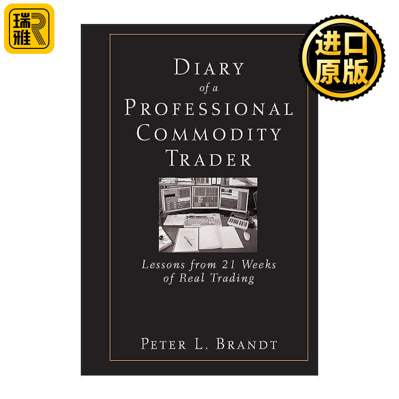 英文原版 Diary of a Professional Commodity Trader 期货狙击手 交易赢家的21周操盘手记 精装 英文版 进口英语原版书籍