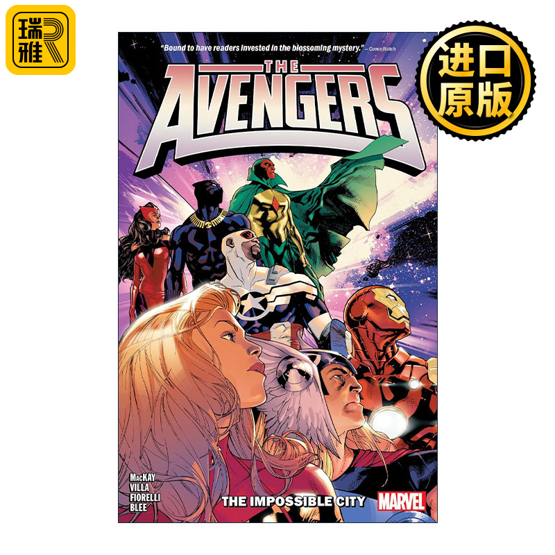 英文原版 Avengers By Jed Mackay Vol. 1 the Impossible City 复仇者联盟 卷一 不可能之城 漫威漫画 英文版 进口英语原版书籍
