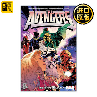 漫威漫画 Avengers the Vol. Jed 英文版 不可能之城 Impossible 进口英语原版 复仇者联盟 Mackay 卷一 英文原版 书籍 City
