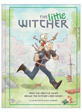 英文原版 The Little Witcher 小巫师 猎魔人衍生漫画 杰洛特抚养希里的故事 精装 Giada Carboni 英文版 进口英语原版书籍