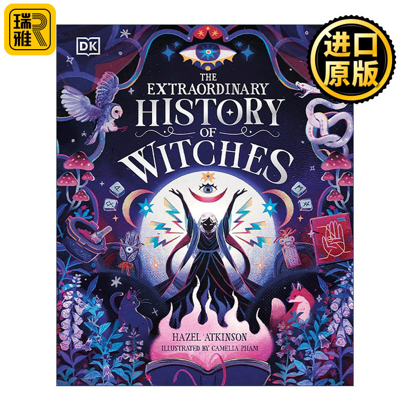 英文原版 DK The Extraordinary History of Witches 女巫千年史 从猎巫运动到现代魔法复兴 英文版 进口英语原版书籍