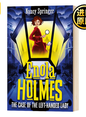 福尔摩斯小姐2 英文原版 Enola Holmes 2: The Case of the Left-Handed Lady 英版 英文版 全英文版进口原版英语书籍
