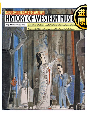 HarperCollins College Outline History of Western Music 西方音乐史概要 美国大学先修课程AP读物
