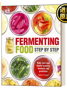 Fermenting Foods StepbyStep DK逐步发酵食物参考指南书 英文原版