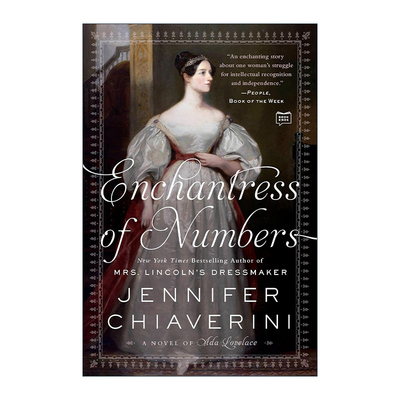 Enchantress of Numbers 数字的魅力 关于Ada Lovelace阿达·洛芙莱斯的小说 计算机程序创始人 Jennifer Chiaverini