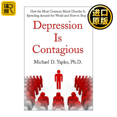 英文原版 Depression Is Contagious 抑郁会传染 全球常见情绪障碍如何蔓延又该如何阻断 英文版 进口英语原版书籍