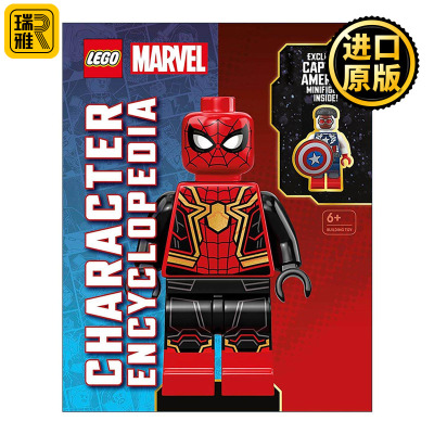 英文原版 DK LEGO Marvel Character Encyclopedia 乐高漫威人物百科全书 附人偶 精装 英文版 进口英语原版书籍