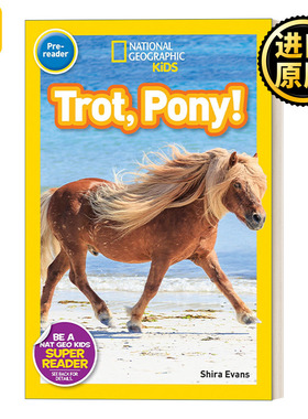 National Geographic Kids Readers Prereader Trot Pony 小跑，小马
