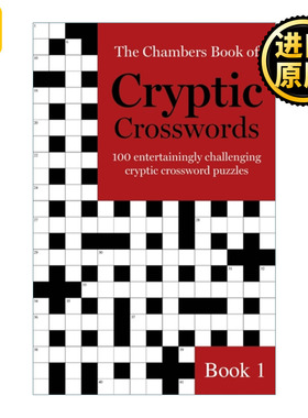 The Chambers Book of Cryptic Crosswords, Book1 英文原版