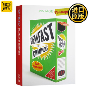 Vonnegut 书籍 小说 Champions 英文版 英文原版 Breakfast 进口英语原版 冠军 Kurt 早餐