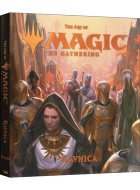 魔术的艺术 万智牌拉尼卡影视游戏设定集 英文原版 The Art of Magic The Gathering Ravnica 艺术画册周边 英文版 进口英语书籍