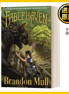 英文原版小说 Fablehaven 奇幻王国 法柏哈温#1 猎魔少年 英文版 Brandon Mull 纯全英文版正版原著进口英语书籍