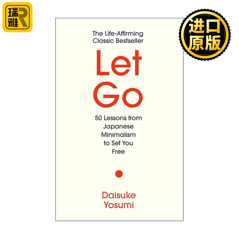 英文原版 Let Go 放下 日式极简主义的50堂课 精装 减法生活的实践哲学 英文版 进口英语原版书籍