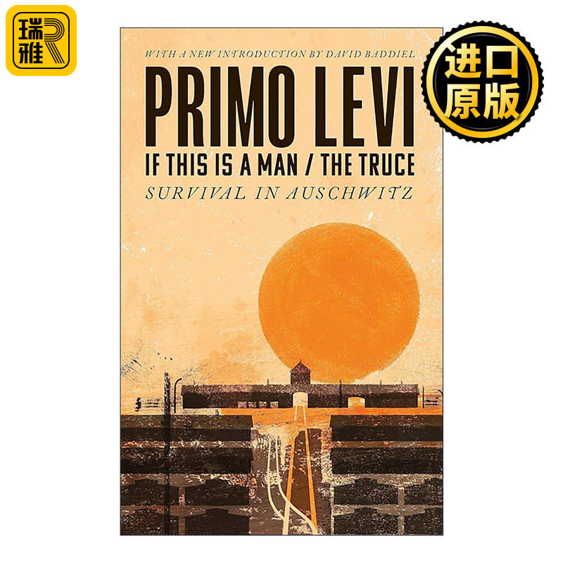 英文原版 If This Is A Man/The Truce 这是不是个人 休战 普里莫·莱维 50周年纪念版 英文版 进口英语原版书籍