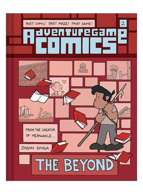 英文原版 Adventuregame Comics The Beyond 冒险游戏漫画2 超越 儿童互动图像小说 精装 Meanwhile作者Jason Shiga 英文版