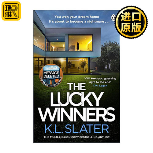 英文原版 The Lucky Winners 幸运彩票 K.L.Slater畅销家庭悬疑小说 Richard & Judy读书会推荐 英文版 进口英语原版书籍