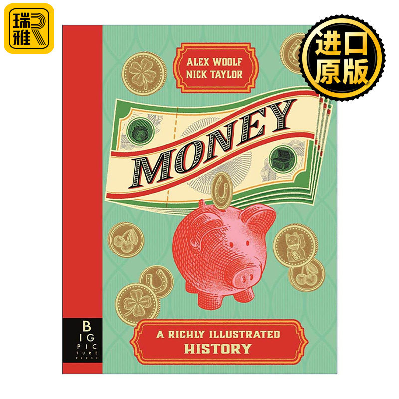 英文原版 Money A Richly Illustrated History 金钱货币的图解历史 儿童财商教育科普百科读物精装 英文版 进口英语原版书籍