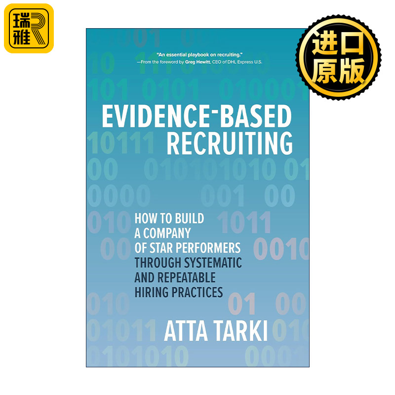 Evidence-Based Recruiting 循证招聘 ECA Partners创始人Atta Tarki