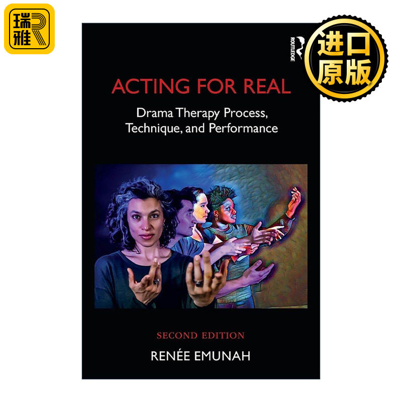 英文原版 Acting For Real 演出真实的生命 戏剧治疗的过程 技术及展演 英文版 进口英语原版书籍