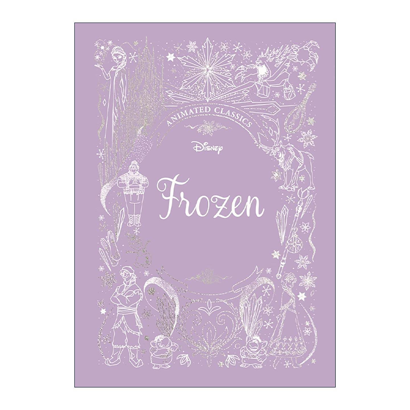 英文原版 Frozen 冰雪奇缘 儿童经典动画电影小说 迪士尼布面典藏精装 Disney Animated Classics 英文版 进口英语原版书籍