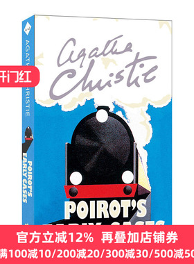 英文原版小说 Poirot — Poirot's Early Cases 大侦探波洛系列 蒙面女人 阿加莎侦探推理小说 英文版 进口英语原版书籍威尼斯鬼魅