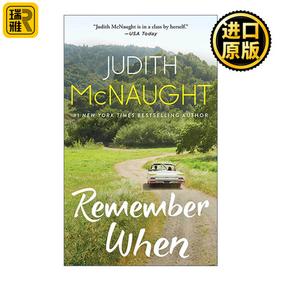 英文原版 Remember When 忆往昔 亚马逊言情小说畅销作者Judith McNaught 英文版 进口英语原版书籍