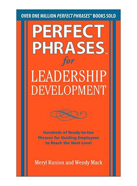 英文原版 Perfect Phrases For Leadership Developme 领导力发展的完美用语 英文版 进口英语原版书籍