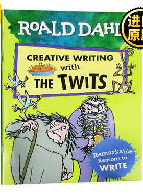 蠢特夫妇的创意写作 英文原版 Roald Dahl Creative Writing with The Twits 罗尔德达尔 儿童英语写作角色塑造 英文版进口书籍