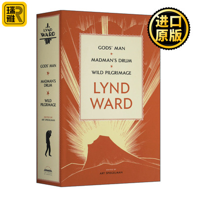 Lynd Ward: Gods' Man, Madman's Drum, Wild Pilgrimage (LOA #210) 林德·沃德:神人、疯子的鼓、荒野朝圣 精装