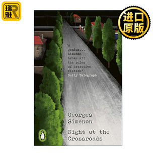英文原版 Night at the Crossroads 梅格雷的十字路口之夜 西默农 企鹅犯罪经典系列 英文版 进口英语原版书籍