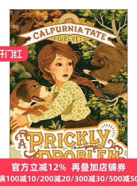 英文原版 A Prickly Problem 棘手的问题 兽医少女系列 英文版 进口英语原版书籍