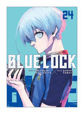 英文原版 Blue Lock 24 蓝色监狱系列24 同名日本动漫 足球体育漫画 野村优介 英文版 进口英语原版书籍
