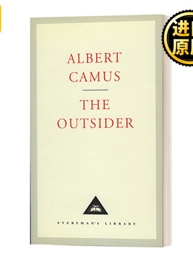 英文原版小说 The Outsider 局外人 阿尔贝·加缪 Everyman精装版 英文版 Albert Camus 进口英语原版书籍