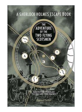 英文原版 The Sherlock Holmes Escape Book The Adventure of the Two Flying Scotsmen 福尔摩斯密室逃脱系列 苏格兰飞人冒险