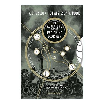 英文原版 The Sherlock Holmes Escape Book The Adventure of the Two Flying Scotsmen 福尔摩斯密室逃脱系列 苏格兰飞人冒险