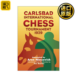 1929 Chess Tournament 进口英语书籍 英文原版 Carlsbad 正版 International