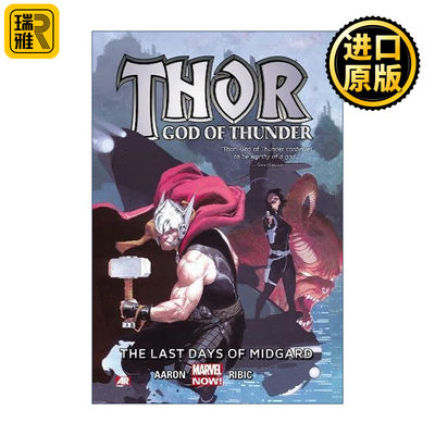 英文原版 Thor God Of Thunder Vol.4 The Last Days Of Midgard 雷神4 中庭末日 漫威漫画 Jason Aaron 英文版 进口英语原版书籍