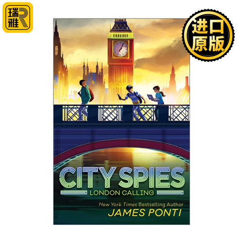 英文原版 London Calling 城市间谍6 伦敦 青少年冒险故事 英文版 进口英语原版书籍