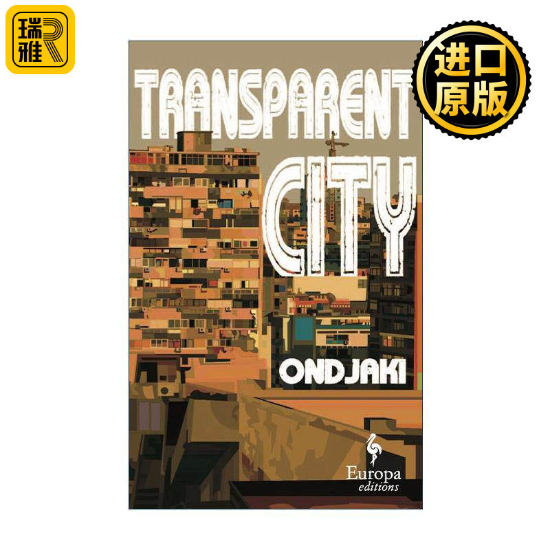 英文原版 Transparent City 透明之城 葡语作家Ondjaki小说 英文版 进口英语原版书籍