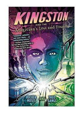 英文原版 Kingston and the Magician's Lost and Found 金斯顿与魔术师失物招领处 儿童奇幻冒险小说 Rucker Moses 英文版