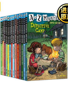 A to Z Mysteries Super Edition 神秘事件特别版14册 小学初级章节书 儿童侦探推理小说