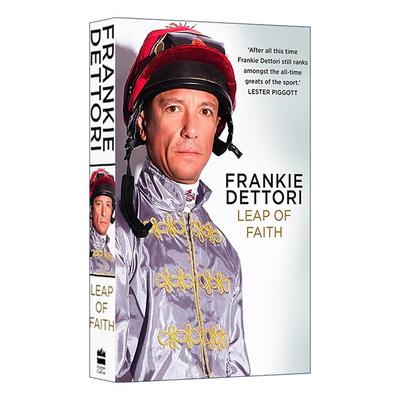 英文原版 Leap of Faith 信仰之跃 英国赛马骑师弗兰基·戴托力自传 精装 英文版 进口英语原版书籍