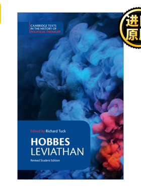 Hobbes: Leviathan 霍布斯 利维坦 剑桥政治思想史文本系列