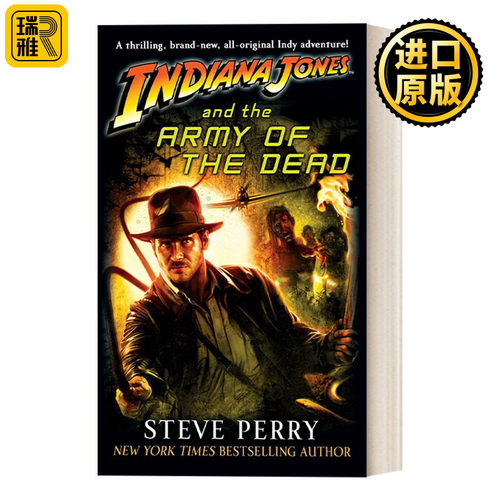 英文原版 Indiana Jones and the Army of the Dead 印第安纳琼斯系列5：死亡军团 夺宝奇兵 同名电影原著小说 Campbell Black