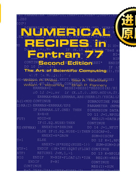 现货Numerical Recipes in FORTRAN Fortran William H. Press 英文原版