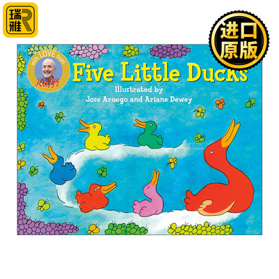 五只小鸭子大开绘本英文版