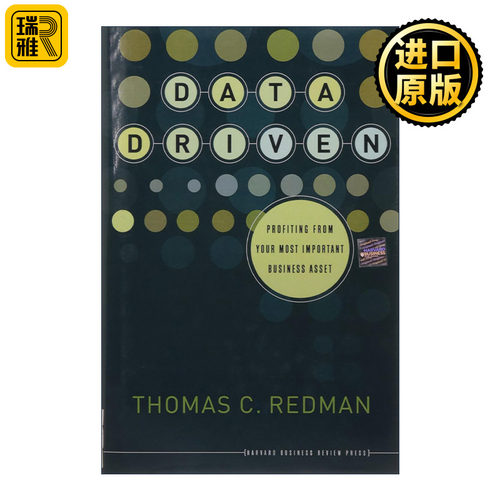 英文原版 Data Driven 数据导向 从你重要的商业资产中获利 哈佛商业评论 精装 Thomas C. Redman 英文版 进口英语原版书籍