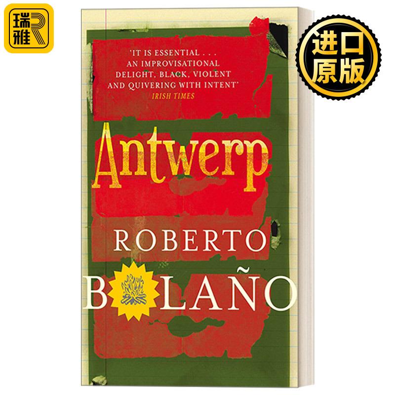 英文原版 Antwerp 安特卫普 罗贝托·波拉尼奥诗集 书籍/杂志/报纸 文学小说类原版书 原图主图