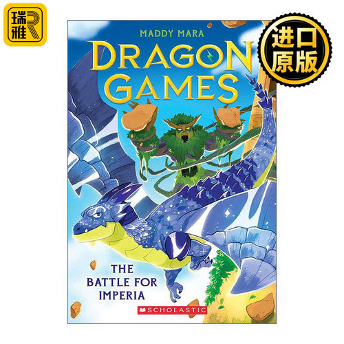 英文原版 The Battle For Imperia 龙之游戏3 英文版 进口英语原版书籍